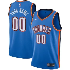 Oklahoma City Thunder Nike Admirable Custom Swingman Jersey Icon Edition Blue - Collectionner ce maillot rare - Augmentez la valeur de votre collection