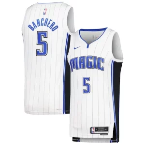 Paolo Banchero Orlando Magic Unique Nike Unisex Swingman Jersey Association Edition White - Livraison gratuite - Économisez sur les frais d'expédition