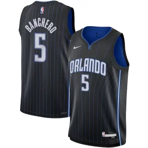 Paolo Banchero Orlando Magic Nike Youth Prime Swingman Jersey Icon Edition Black - Pour les amateurs de basketball passionnés - Livraison rapide