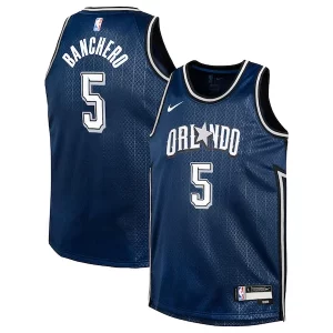 Paolo Banchero Orlando Magic Nike Youth Swingman Replica Jersey City Edition Navy Admirable - Giftez-le à un fan dévoué - Livraison en temps pour les fêtes