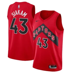 Pascal Siakam Toronto Raptors Nike 2020/21 Icon Swingman Jersey Red Distingué - Confort et style combinés - Pour un look exceptionnel