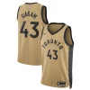 Pascal Siakam Toronto Raptors Nike Unisex Unique 2023/24 Swingman Jersey Gold City Edition - Parfait pour le match jour - Montrez votre support avec style