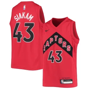 Pascal Siakam Toronto Raptors Nike Youth Swingman Jersey Icon Refiné Edition Red/White - Confort et style combinés - Pour un look exceptionnel