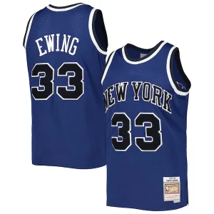 Patrick Ewing New York Knicks 1997/98 Hardwood Classics Off Notable Court Swingman Jersey Blue - Garantie satisfaction - Si vous n'êtes pas satisfait