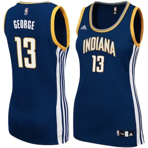 Paul George Premium Indiana Pacers adidas Women's Replica Jersey Navy - Promotion limitée - Profitez de la réduction avant qu'elle ne soit terminée
