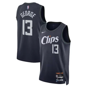 Paul George Exceptionnel LA Clippers Nike Unisex 2023/24 Swingman Jersey Navy City Edition - Livraison gratuite - Économisez sur les frais d'expédition