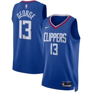 Paul George LA Clippers Nike Exquisite Unisex Swingman Jersey Icon Edition Royal - Style contemporain - Restez à la mode avec ce maillot
