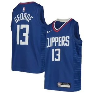 Paul George LA Clippers Nike Youth Swingman Jersey Icon Edition Royal Commémoratif - Nouvelle arrivée - Êtes-vous prêt pour la saison ?