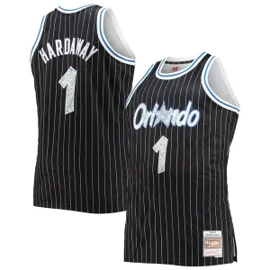 Penny Hardaway Orlando Magic Big & Tall 1994/95 Premium NBA 75th Anniversary Diamond Swingman Jersey Black - Dernières unités - Ne manquez pas cette opportunité