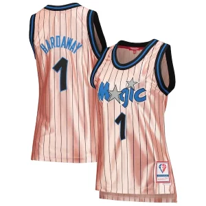 Penny Hardaway Orlando Magic Women's Élégant 75th Anniversary Rose Gold 1993 Swingman Jersey Pink - Livraison gratuite - Économisez sur les frais d'expédition