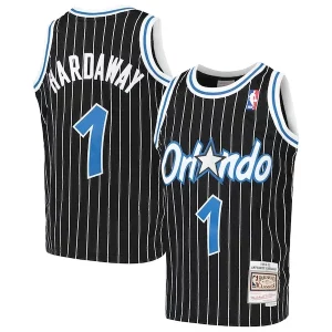 Penny Hardaway Orlando Magic Youth Hardwood Classics Swingman Throwback Charming Jersey Black - Maillot de qualité supérieure - Durable et résistant