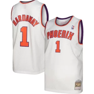 Penny Hardaway Éclatant Phoenix Suns 2001/02 Hardwood Classics Swingman Jersey White/Purple - Design innovant - Écarte-vous du commun des mortels