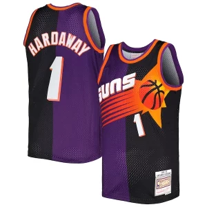 Penny Hardaway Phoenix Suns Hardwood Classics 1999/00 Split Bold Swingman Jersey Purple/Black - Parfait pour le match jour - Montrez votre support avec style