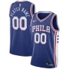 Philadelphia 76ers Élégant Nike Swingman Custom Jersey Blue Icon Edition - Idéal pour les collectionneurs - Qualité premium garantie