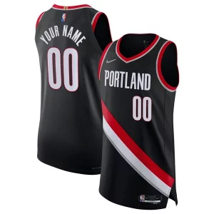 Portland Trail Blazers Nike 2021/22 Diamond Authentic Custom Jersey Icon Edition Haut de gamme Black - Nouvelle arrivée - Êtes-vous prêt pour la saison ?