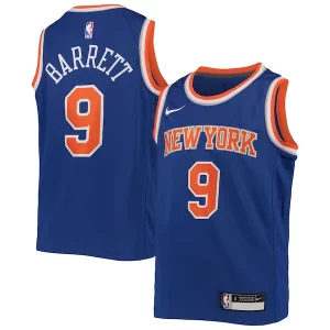 RJ Barrett New York Knicks Nike Splendide Youth Swingman Jersey Icon Edition Royal - Livraison gratuite - Économisez sur les frais d'expédition