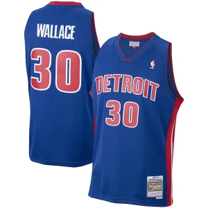 Rasheed Wallace Detroit Pistons 2003/04 Hardwood Classics Swingman Jersey Charming Royal - Promotion limitée - Profitez de la réduction avant qu'elle ne soit terminée