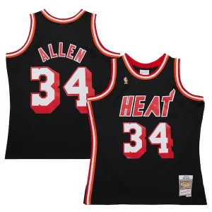 Ray Allen Miami Heat Unique 2013/14 Hardwood Classics Swingman Jersey Black - Stock limité - Commandez vite votre maillot exclusif