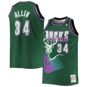 Ray Allen Milwaukee Magnifique Bucks Big & Tall 1996/97 Hardwood Classics Swingman Jersey Hunter Green - Nouvelle arrivée - Êtes-vous prêt pour la saison ?