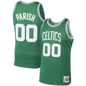 Robert Parish Boston Exceptionnel Celtics 1985/86 Hardwood Classics Swingman Jersey Kelly Green - Maillot de qualité supérieure - Durable et résistant