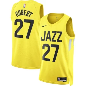 Rudy Exceptionnel Gobert Utah Jazz Nike Unisex Swingman Jersey Icon Edition Gold - Collectionner ce maillot rare - Augmentez la valeur de votre collection