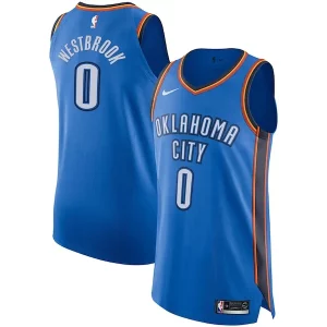 Russell Westbrook Oklahoma City Charming Thunder Nike Authentic Player Jersey Icon Edition Blue - Dernières unités - Ne manquez pas cette opportunité
