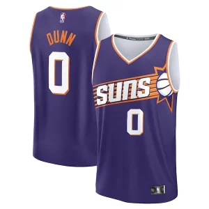 Ryan Dunn Phoenix Suns Youth Stylish 2024 NBA Draft Fast Break Player Jersey Icon Edition Purple - Vêtement de fan emblématique - Montrez votre amour pour l'équipe