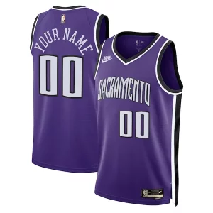 Sacramento Kings Nike Unisex Adult Swingman Custom Jersey Classic Edition Purple Vibrant - Maillot de marque reconnue - Faites confiance à la qualité