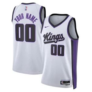 Sacramento Kings Authentique Nike Unisex Swingman Custom Jersey Association Edition White - Promotion limitée - Profitez de la réduction avant qu'elle ne soit terminée