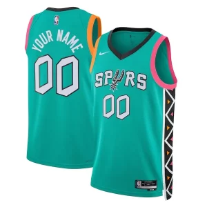 San Antonio Spurs Nike Unisex 2022/23 2022/23 Swingman Custom Jersey City Gracieux Edition Turquoise - Nouvelle arrivée - Êtes-vous prêt pour la saison ?