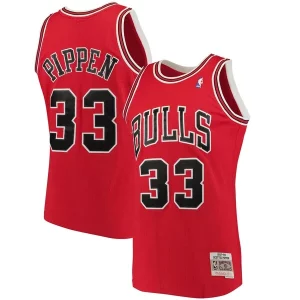 Scottie Pippen Chicago Bulls 1997/98 Big & Tall Classique Hardwood Classics Swingman Jersey Red - Offre spéciale - Achetez maintenant et économisez