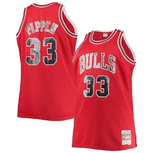 Scottie Pippen Chicago Bulls Distingué Big & Tall 1997/98 NBA 75th Anniversary Diamond Swingman Jersey Red - Promotion limitée - Profitez de la réduction avant qu'elle ne soit terminée