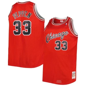 Scottie Pippen Chicago Bulls Big & Tall Hardwood Classics 2003/04 Swingman Notable Jersey Red - Garantie satisfaction - Si vous n'êtes pas satisfait