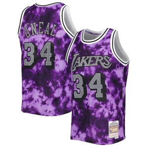 Shaquille O'Neal Los Angeles Lakers 1996/97 Galaxy Vibrant Swingman Jersey Purple - Garantie satisfaction - Si vous n'êtes pas satisfait