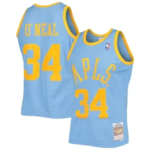 Shaquille O'Neal Los Angeles Lakers 2001/02 Hardwood Classics Éclatant Swingman Jersey Powder Blue - Idéal pour les soirées de sport - Montrez votre style