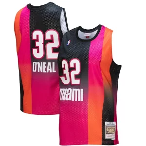 Shaquille O'Neal Miami Heat 2005/06 Hardwood Classics Fadeaway Bold Swingman Player Jersey Pink/Black - Nouvelle arrivée - Êtes-vous prêt pour la saison ?