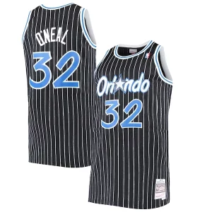 Shaquille O'Neal Orlando Magic Big & Tendance Tall Hardwood Classics Jersey Black - Événement exclusif - Soyez l'un des premiers à avoir ce maillot