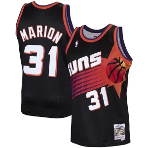 Shawn Marion Exquisite Phoenix Suns 1999/00 Hardwood Classics Swingman Jersey Black - Édition limitée - Uniques dans leur genre