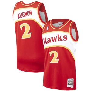 Stacey Augmon Atlanta Hawks 1991/92 Hardwood Classics Swingman Uniques Jersey Red - Événement exclusif - Soyez l'un des premiers à avoir ce maillot