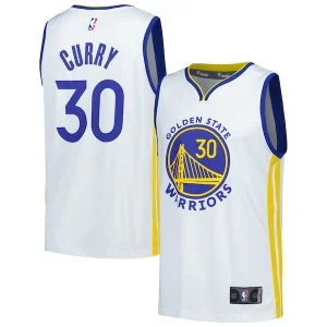 Stephen Curry Golden State Élégant Warriors Fast Break Replica Player Jersey Association Edition White - Garantie satisfaction - Si vous n'êtes pas satisfait
