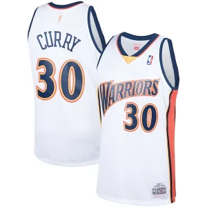 Stephen Curry Distingué Golden State Warriors Hardwood Classics Swingman Jersey White - Livraison gratuite - Économisez sur les frais d'expédition