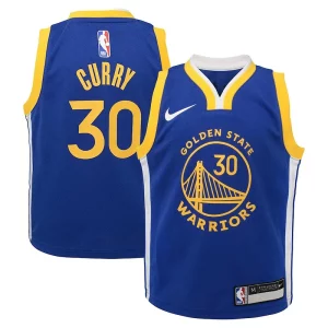 Stephen Curry Splendide Golden State Warriors Nike Preschool Dri FIT Swingman Player Jersey Icon Edition Royal - Pour les matchs d'athlétisme - Restez frais et confortable