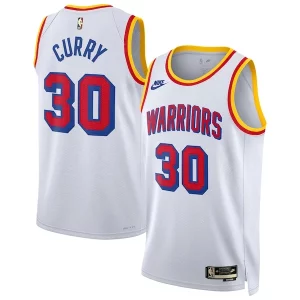 Stephen Curry Golden State Stylish Warriors Nike Unisex 2024/25 Swingman Jersey White Classic Edition - Confort et style combinés - Pour un look exceptionnel