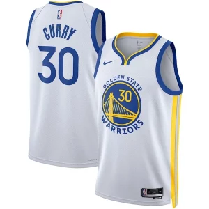 Stephen Curry Golden State Warriors Nike Unisex Swingman Jersey Captivant Association Edition White/Royal - Fait à la main - Un produit unique et de qualité