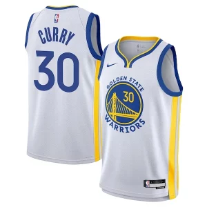 Stephen Curry Golden State Warriors Confortable Nike Youth Swingman Jersey Association Edition White - Stock limité - Commandez vite votre maillot exclusif
