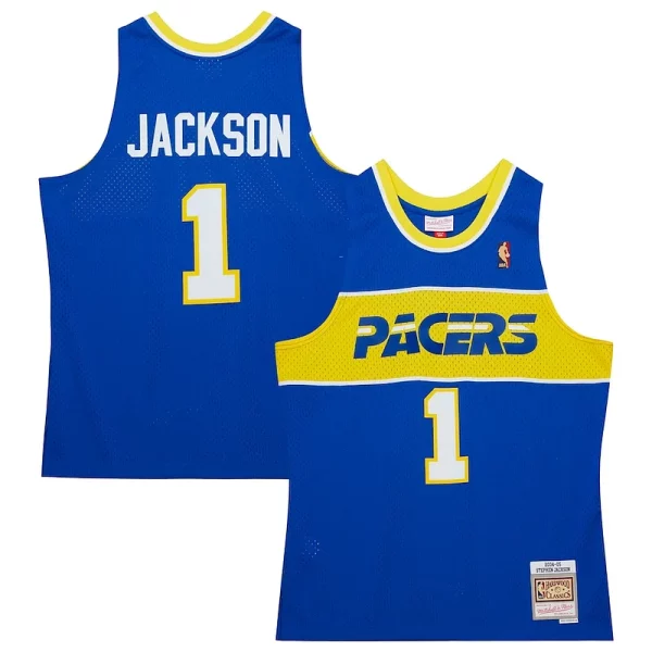 Stephen Jackson Indiana Pacers Hardwood Classics Swingman Élégant Jersey Royal - Collectionner ce maillot rare - Augmentez la valeur de votre collection