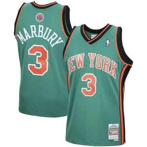 Stephon Marbury New York Refiné Knicks 2001/02 Hardwood Classics Swingman Jersey Green - Pour les amateurs de basketball passionnés - Livraison rapide