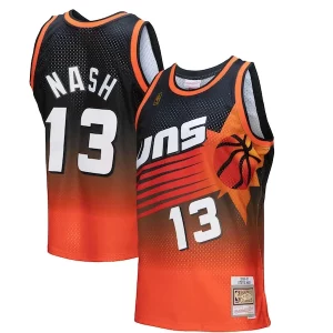 Steve Nash Phoenix Suns 1996/97 Hardwood Classics Fadeaway Swingman Charming Player Jersey Orange/Black - Maillot de collection - Un bijou pour les amateurs