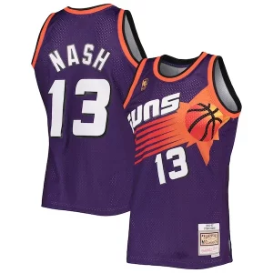 Steve Nash Phoenix Suns 1996/97 Hardwood Classics Sophistiqué Swingman Jersey Purple - Maillot de collection - Un bijou pour les amateurs