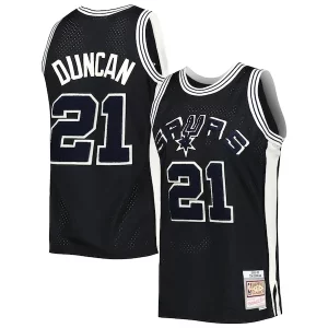 Tim Duncan San Antonio Spurs 1998/99 Hardwood Classics Off Collectible Court Swingman Jersey Black - Offre d'achat groupé - Achetez avec vos amis et économisez